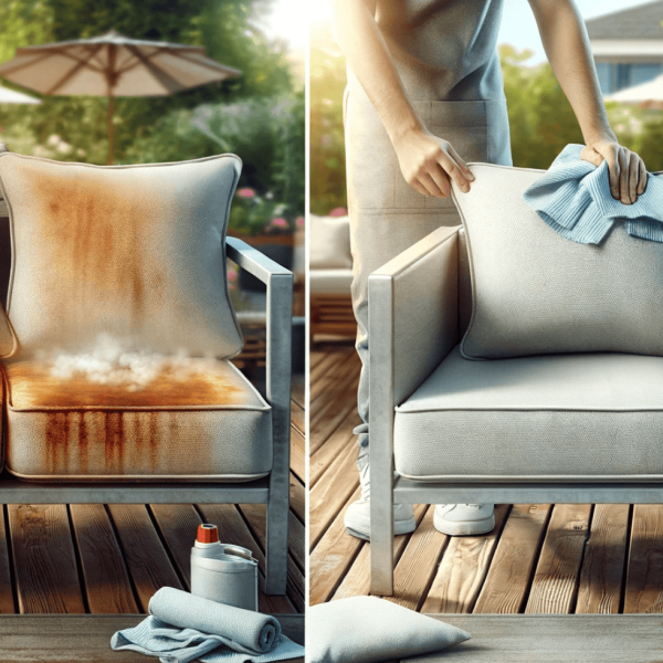 9 Proven Methods: How to Remove Rust from Outdoor Cushions