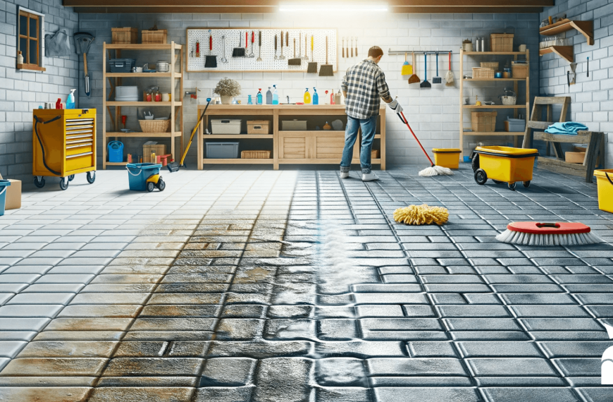 How to Clean Interlocking Garage Floor Tiles