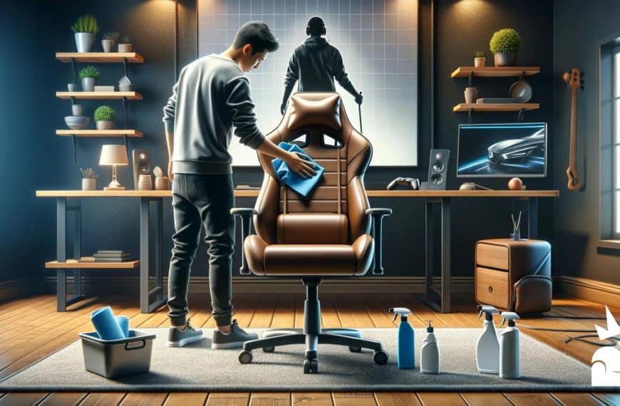 How to clean leather gaming chair
