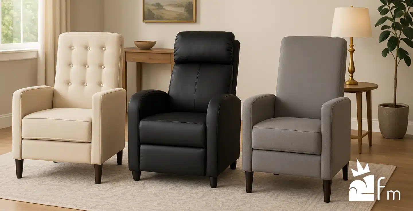 High Back Chair with Arms for Elderly