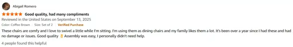 People's Honest Opinion - Best Dining Chairs for Elderly