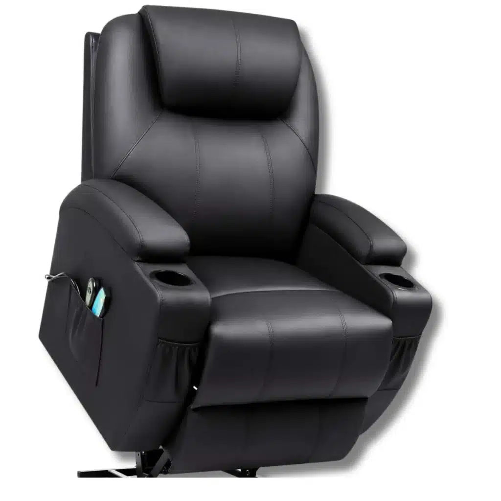 VICTONE Electric Power Lift Recliner Chair for Elderly Reclining Sofa for Living Room with Massage