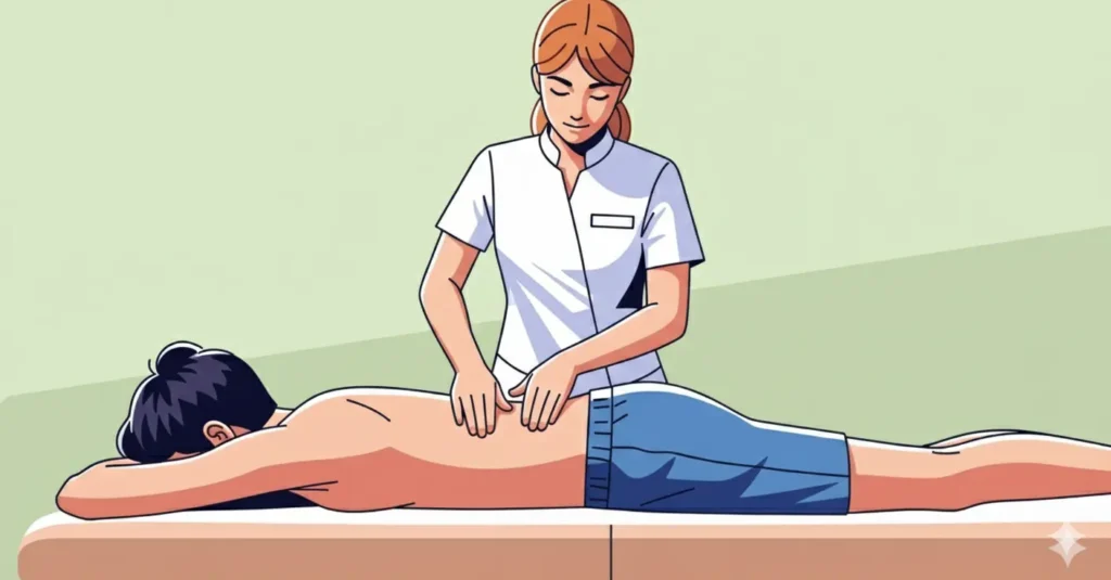 Gentle Stroke Technique- How to Massage Sciatic Nerve for Pain Relief